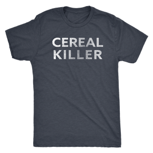 Cereal Killer - Funny Food T-Shirt - Men's Ultra Soft Comfort Tee - Island Dog T-Shirt Company