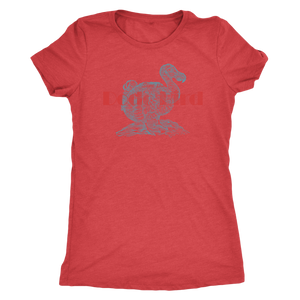 Save the Dodo Bird - Women's Ultra Soft Comfort Short Sleeve Tee - Dodo T-shirt for Her - Island Dog T-Shirt Company