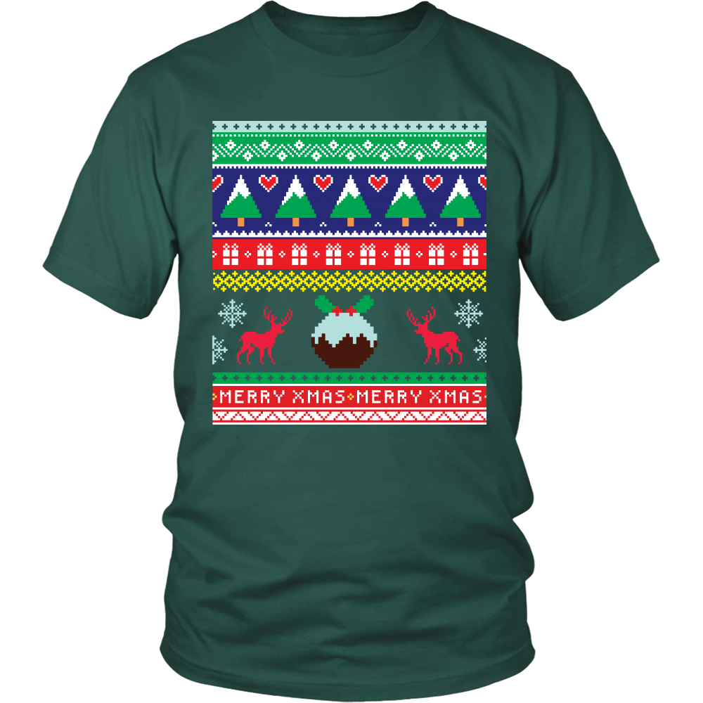 vores Frontier amme Ugly Christmas Shirt for Men and Women - Reindeer Holiday Party Unisex –  Island Dog T-Shirt Company