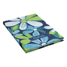 Boho_Flowers_Blue_4_-_Hardcover_Journal_Closed_Cover_Angle_Mockup.png