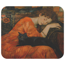 Flaming June Catnaps Mousepad - Mouse Mat for Desk - Computer Accessories - Gift for Artist