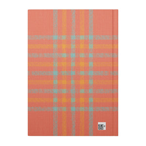 Groovy Plaid Hardcover Journal Notebook