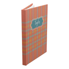 Groovy Plaid Hardcover Journal Notebook
