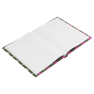 Hardcover_Journal_Notebook_-_Olives_Open_Pages_Angle_Mockup.png