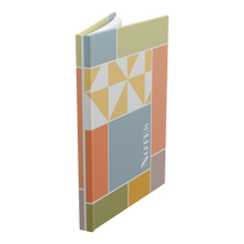 Hardcover_Notebook_Journal_-_Pinwheels_Standing_Angle_Mockup.png