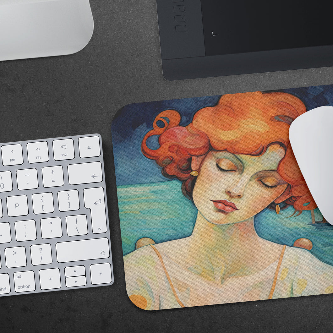 Helena Dreaming Mouse Pad Mousepad Coworker Gift Office Mouse Mat Desk Accessories Protector