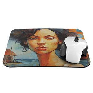 Justine Mouse Pad Mousepad Coworker Gift Office Mouse Mat Desk Accessories Protector