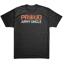 PROUD ARMY UNCLE IN YELLOW - MEN'S ULTRA COMFORT SHORT SLEEVE MILITARY UNCLETEE - updated