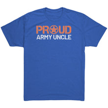 PROUD ARMY UNCLE IN YELLOW - MEN'S ULTRA COMFORT SHORT SLEEVE MILITARY UNCLETEE - updated