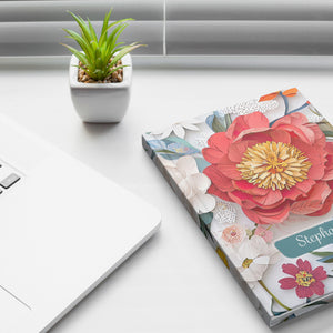 Paper Peony Hardcover Journal Notebook