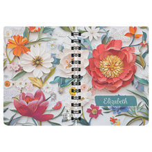 Paper Peony Spiral Bound Journal Notebook