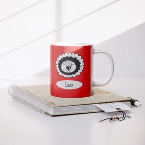 Personalized Cup Gift for Kids - Lion Mug for Kids with Name - Party Favors for Boys and Girls