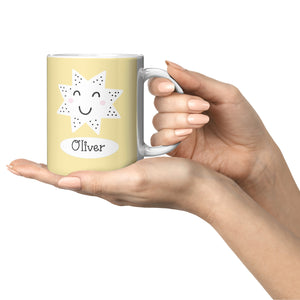 Personalized Cup Gift for Kids - Sun Mug for Kids with Name - Party Favors for Boys and Girls