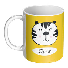 Personalized Cup Gift for Kids - Tiger Mug for Kids with Name - Party Favors for Boys and Girls