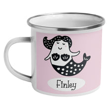 Personalized Metal Camp Mug for Kids - Custom Cup for Boys & Girls