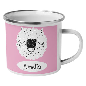 Personalized Metal Camp Mug for Kids - Custom Cup for Boys & Girls