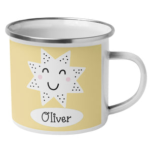 Personalized Metal Camp Mug for Kids - Custom Cup for Boys & Girls