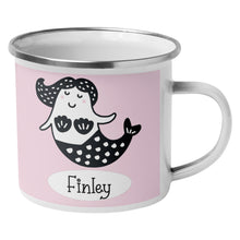 Personalized Metal Camp Mug for Kids - Custom Cup for Boys & Girls