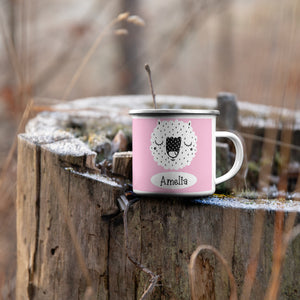 Personalized Metal Camp Mug for Kids - Custom Cup for Boys & Girls