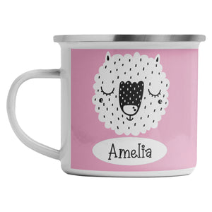 Personalized Metal Camp Mug for Kids - Custom Cup for Boys & Girls