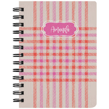 Pink and Coral Spiralbound Journal Notebook