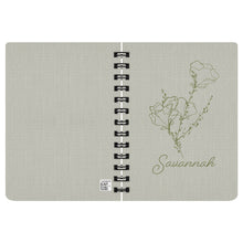Sage Rose Spiralbound Journal Notebook