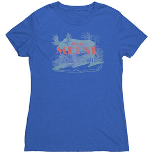 Save the Meese Comfort Women's Triblend Shirt