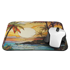 Tropical Sunset Mouse Pad Beach Mousepad Computer Mouse Mat Home Office Desk Accessories