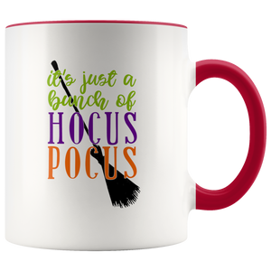 It's Just a Bunch of Hocus Pocus - Halloween Witch Ceramic Coffee Mug - Island Dog T-Shirt Company