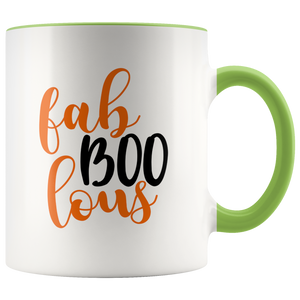 Fah BOO Lous Funny Halloween Ghost Coffee Mug - Funny Fall 2 Color Mugs - Island Dog T-Shirt Company