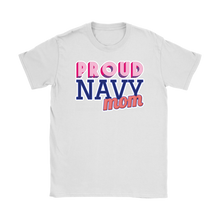 Proud Navy Mom Tee - Mother of a Sailor T-Shirt - Island Dog T-Shirt Company