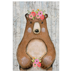 Custom Woodland Bear - Allison Lisowski