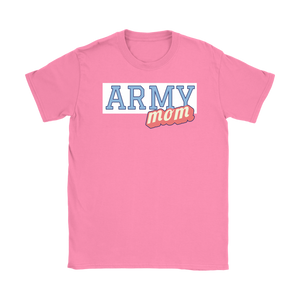 Army Mom Tee - Proud Mom of a Soldier T-Shirt - Island Dog T-Shirt Company