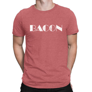 Bacon - Funny Attitude T-Shirt - Men's Sarcastic Foodie Ultra Soft Comfort Tee - Island Dog T-Shirt Company