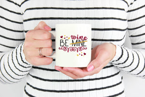 Be Wine  Funny Valentine's Day Gift for Wine Lover - Anniversary Present form Women - Island Dog T-Shirt Company