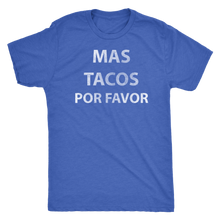 Men's Ultra Soft Comfort Short Sleeve Tee - Mas Tacos Por Favor - Guy's Foodie Shirt - Island Dog T-Shirt Company