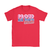 Proud Air Force Mom Tee - Mother of an Airman Shirt - Island Dog T-Shirt Company