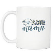 Coastie Mama Coffee Mug - 11 ounce Tea Cup - Hot Chocolate Mug - Island Dog T-Shirt Company