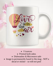 Love is in the Air Sweet Valentine's Anniversary Birthday Gift - Island Dog T-Shirt Company