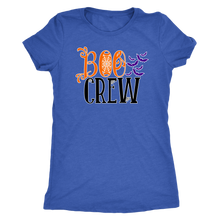 Boo Crew - Spooky Halloween Ghost Ultra Soft Tee for Women - Island Dog T-Shirt Company
