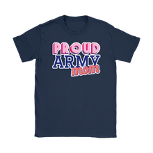 Proud Army Mom Tee - Mother of a Soldier Ladies' T-Shirt - Island Dog T-Shirt Company
