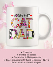 Cat Dad Mugs - Super Cute Cat Ceramic Mug - Funny Kitty Cups Novelty for Kitten Lovers - Island Dog T-Shirt Company