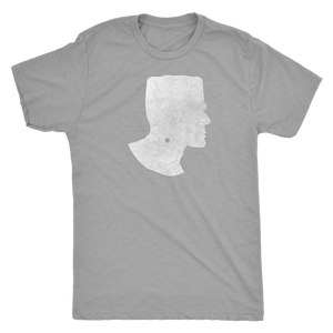 Frankenstein Monster Vintage Silhouette Halloween Men's T-Shirt - Island Dog T-Shirt Company