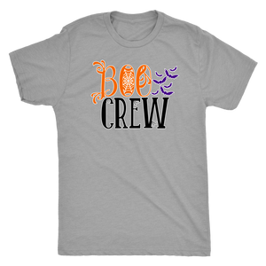 Boo Crew - Spooky Halloween Ghost Ultra ComfortTee for Men - Island Dog T-Shirt Company