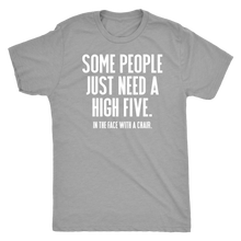 High Five - Men's Funny Attitude T-Shirt - Island Dog T-Shirt Company