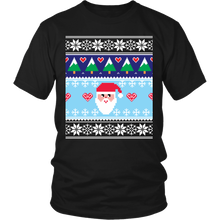 Ugly Christmas Shirt for Men and Women - Holiday Party Santa Unisex Tee - Island Dog T-Shirt Company