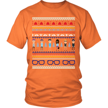 Ugly Christmas Shirt- Hipster Holiday Party Unisex Tee - Island Dog T-Shirt Company