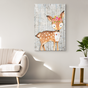 Custom Woodland Deer - Allison Lisowski