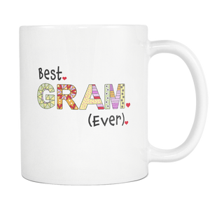 Best Gram Ever 11 ounce Coffee Mug - Tea Cup - Hot Chocolate Mug - Island Dog T-Shirt Company