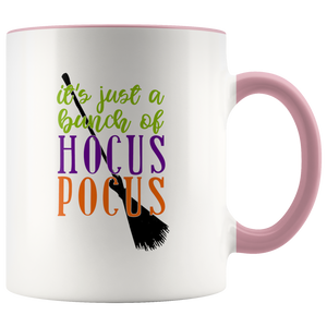 It's Just a Bunch of Hocus Pocus - Halloween Witch Ceramic Coffee Mug - Island Dog T-Shirt Company